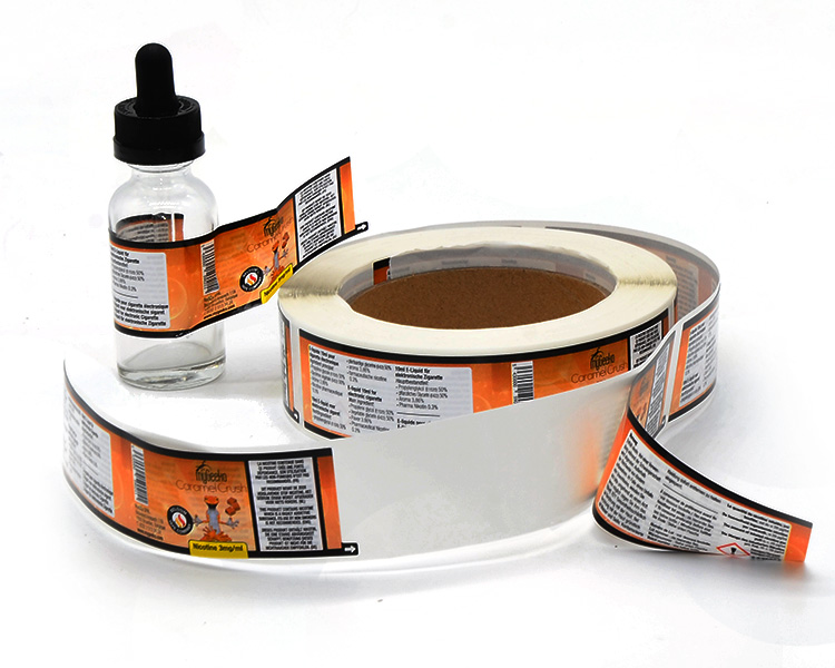 电子烟、烟油标签